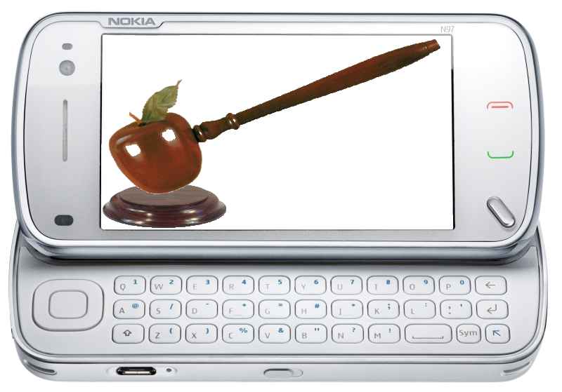 Nokia sues Apple court patent
